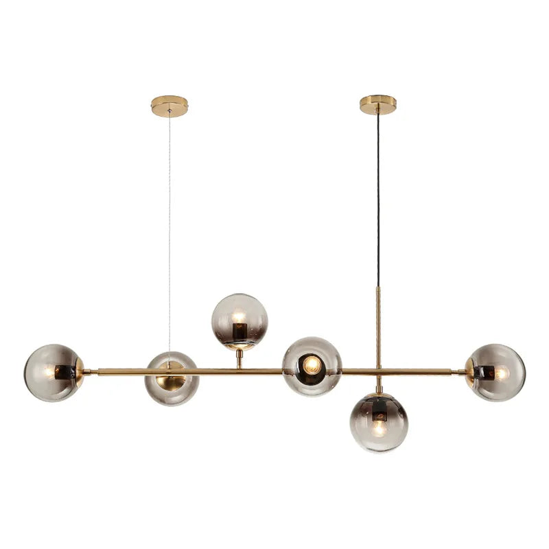 Modern Taklampa i Glas Elegant och Justerbar