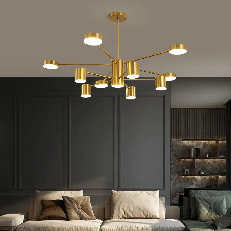 Modern Takkrona i Metall Elegant och Justerbar LR-3569