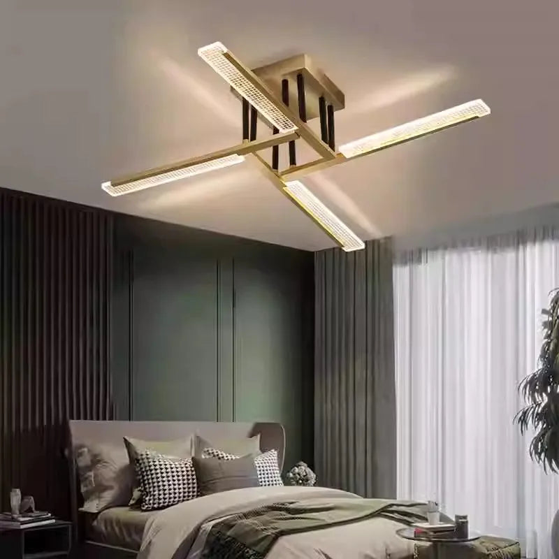 Modern Taklampa i Rostfritt Stål Elegant och Justerbar LR2194