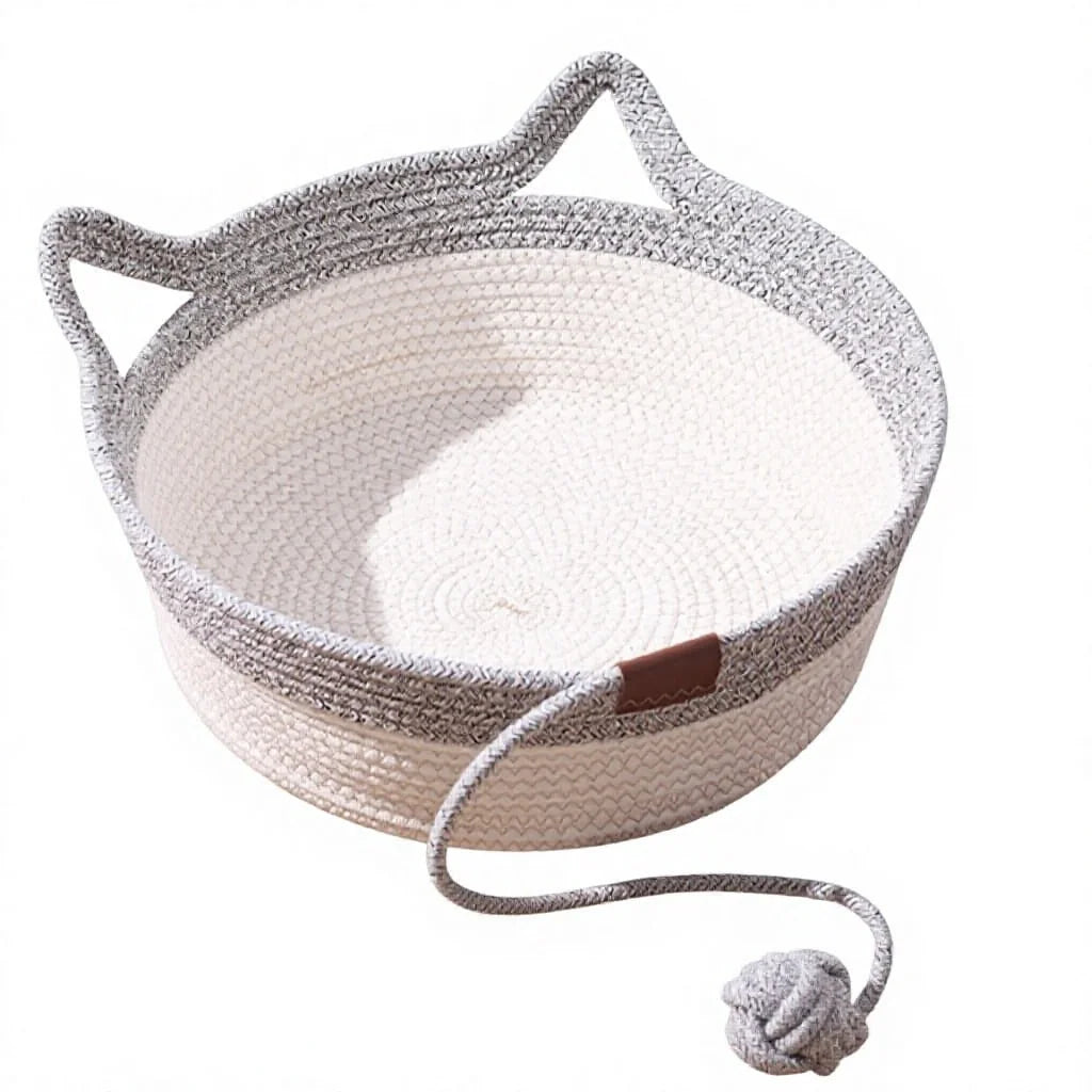 Vävd Katbädd för Katt och Hund