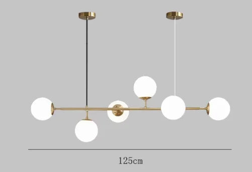 Modern Taklampa i Glas Elegant och Justerbar
