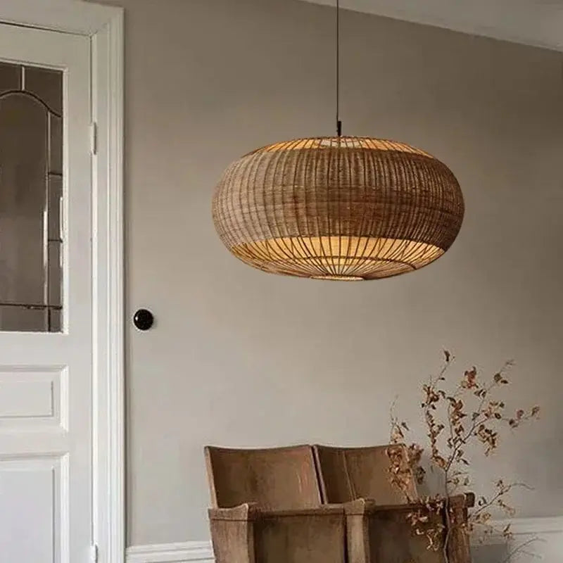 Modern Taklampa i Rotting Elegant och Justerbar