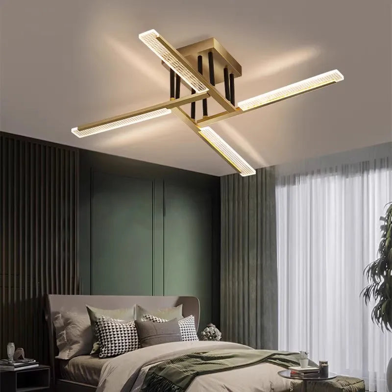 Modern Taklampa i Rostfritt Stål Elegant och Justerbar LR2194
