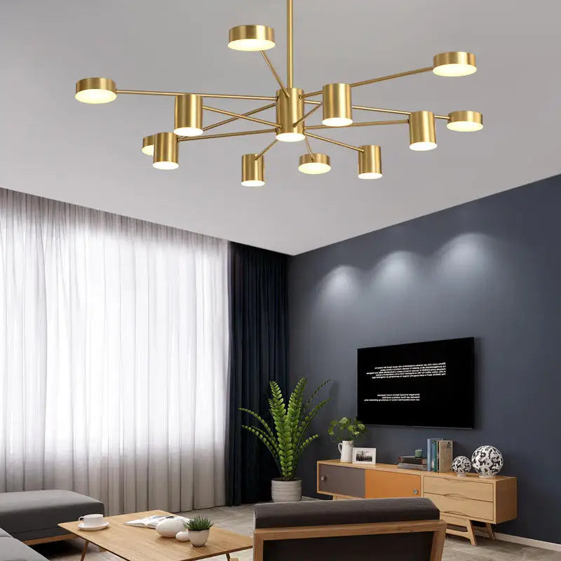 Modern Takkrona i Metall Elegant och Justerbar LR-3569