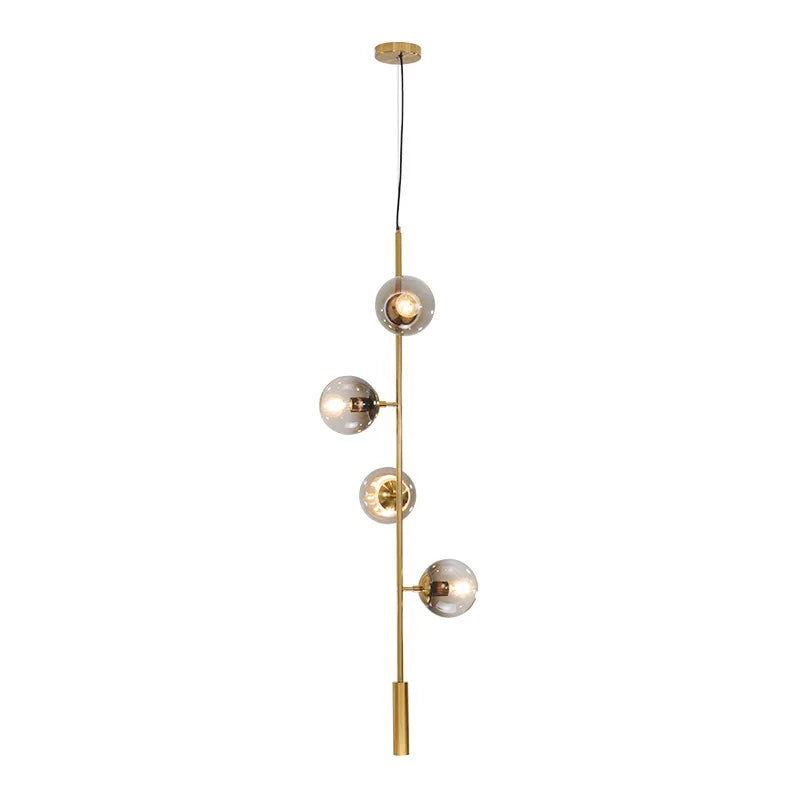 Modern Taklampa i Glas Elegant och Justerbar