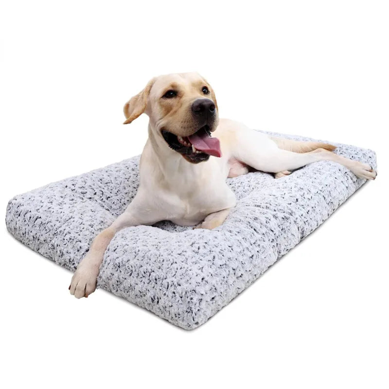 Mjuk Anti Slip Plyschbädd för Hund och Katt
