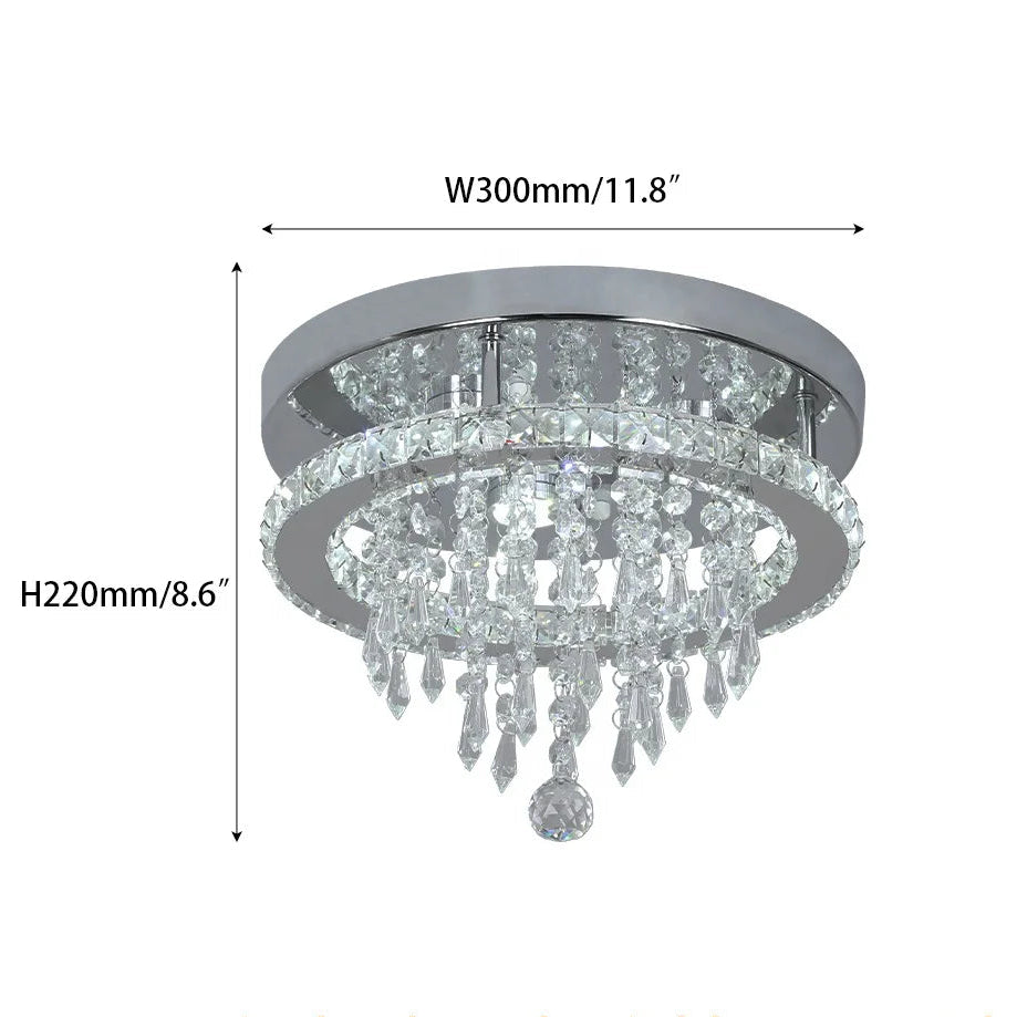 Doria kristallplafond – Droppformad elegans